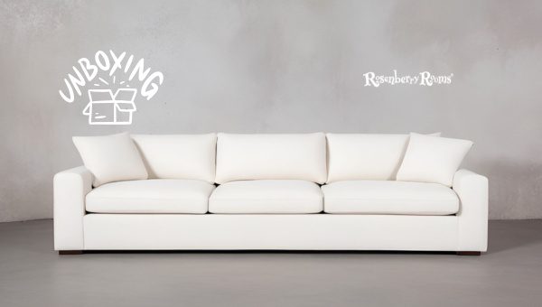 Unboxing the 7th Avenue Modular Sofa