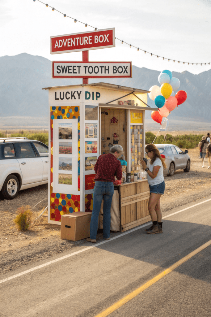 Roadside Stand Ideas: Mystery Box Stand – Pay and Reveal a Surprise!