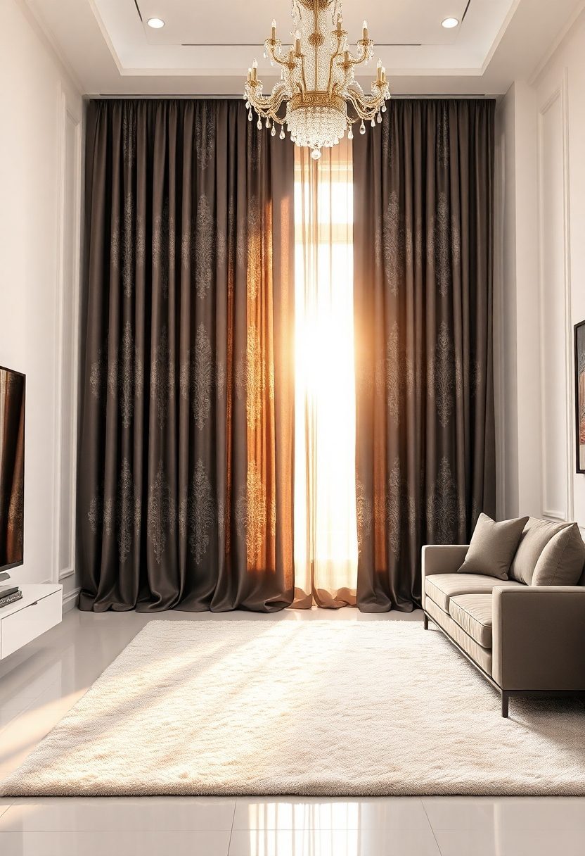 Luxurious Curtain Designs: Modern Luxury Curtain Designs