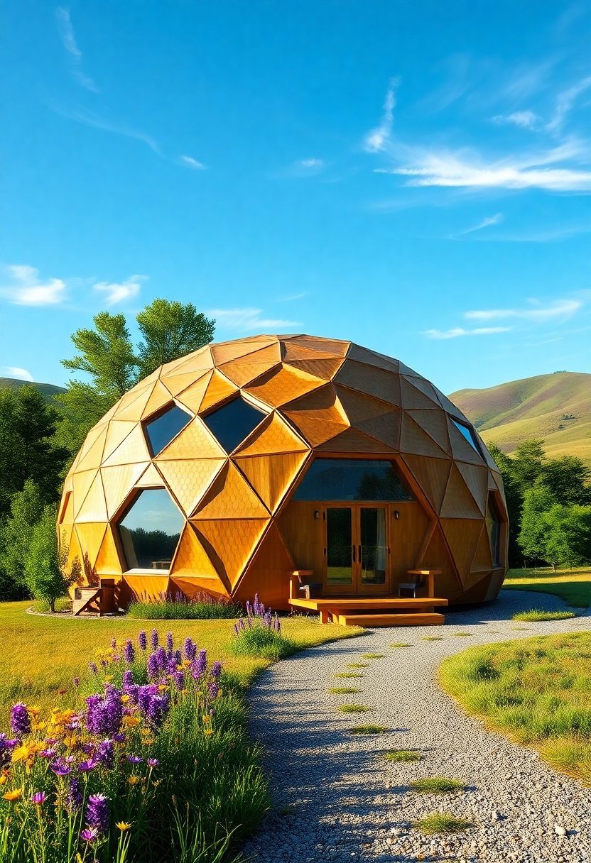 Cool House Ideas:Unique Geodesic Dome Houses