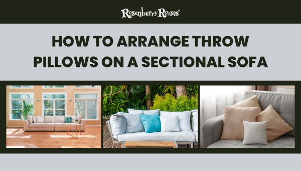 How to Style Throw Pillows on a Sectional - Complete Guide – ONE