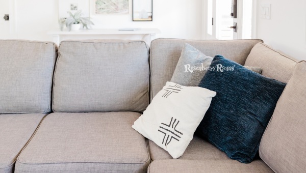 How To arrange Pillows On A Sectional - StoneGable