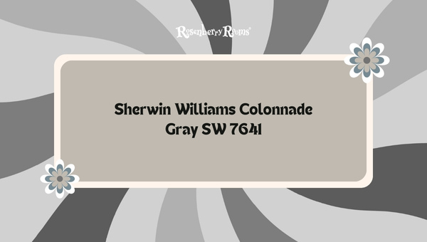 Sherwin Williams Colonnade Gray SW 7641
