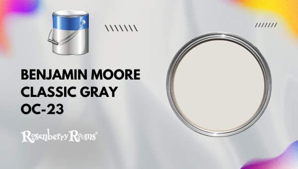 Benjamin Moore Classic Gray OC-23