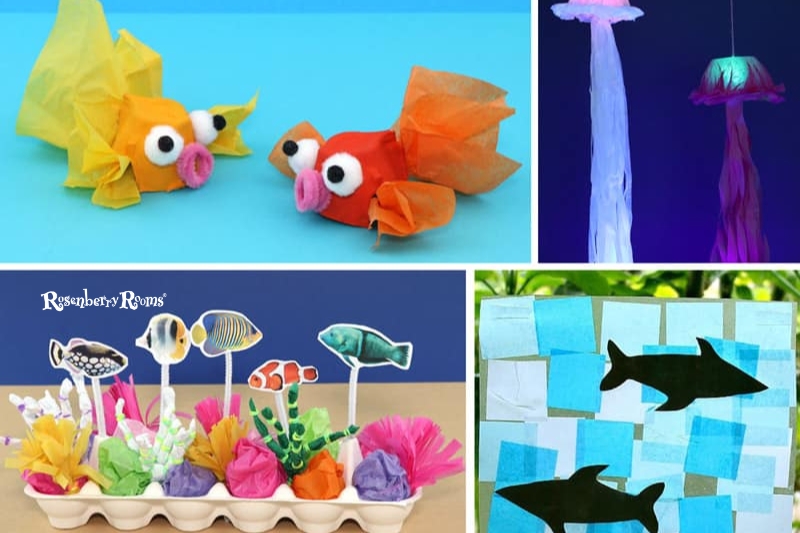 CREATIVE ANIMAL ART PROJECTS for KIDS