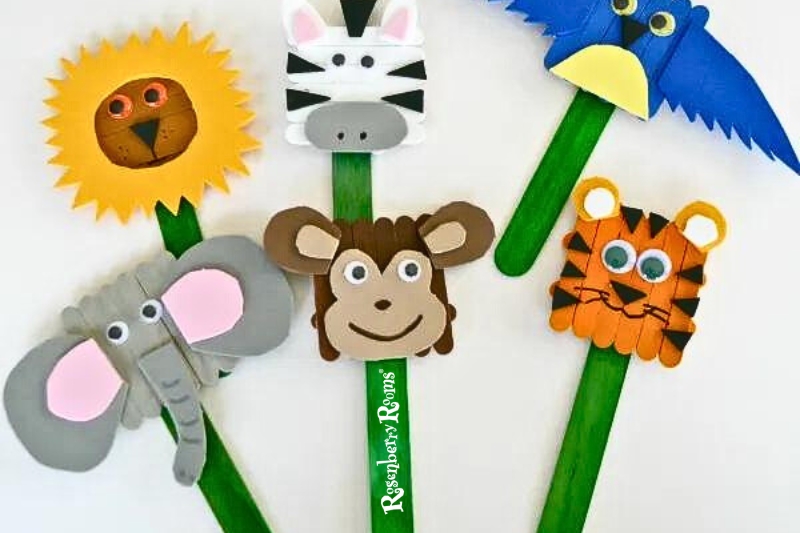 CREATIVE ANIMAL ART PROJECTS for KIDS