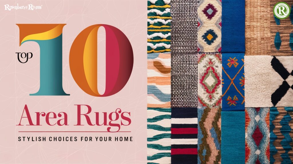 Top 10 Area Rugs Stylish Choices for Your Home