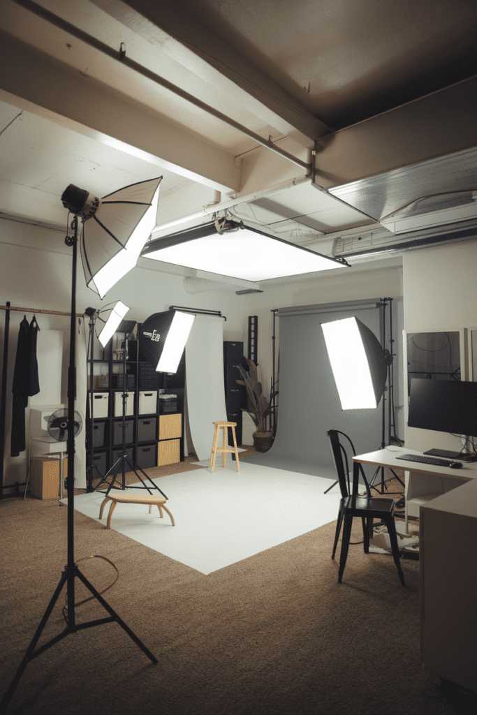 Basement Room Ideas: Photography Studio