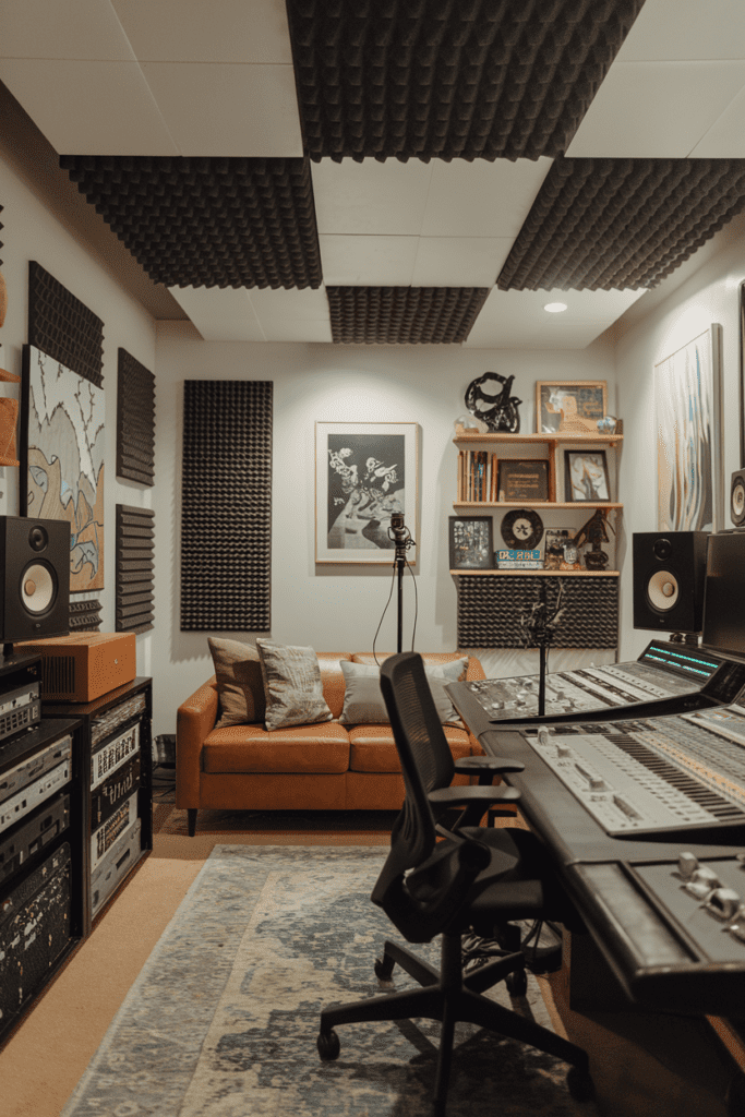 Basement Room Ideas: Recording Studio for Creatives