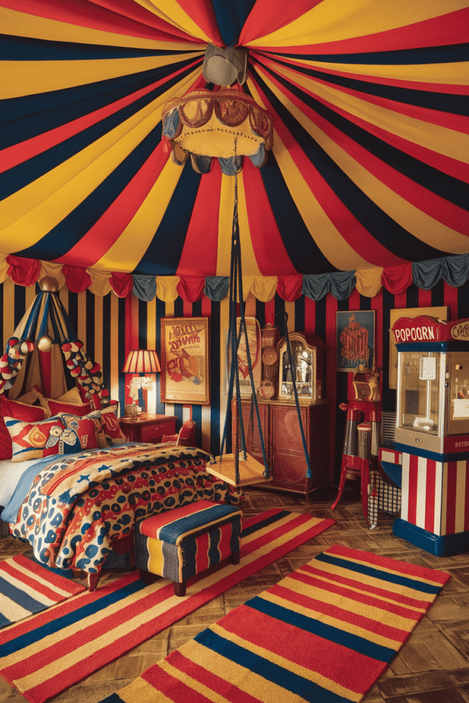 Fantasy Rooms Ideas: Circus Fantasy Tent