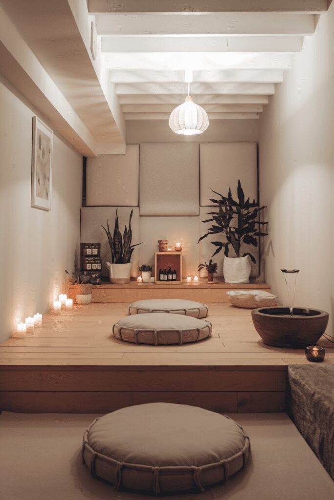 25+ Basement Room Ideas - Transform Your Space with Style! 17 Basement Room Ideas: Meditation and Zen Den