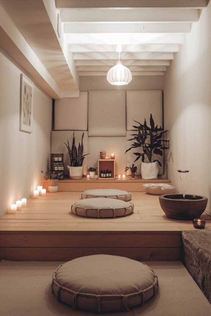 Basement Room Ideas: Meditation and Zen Den