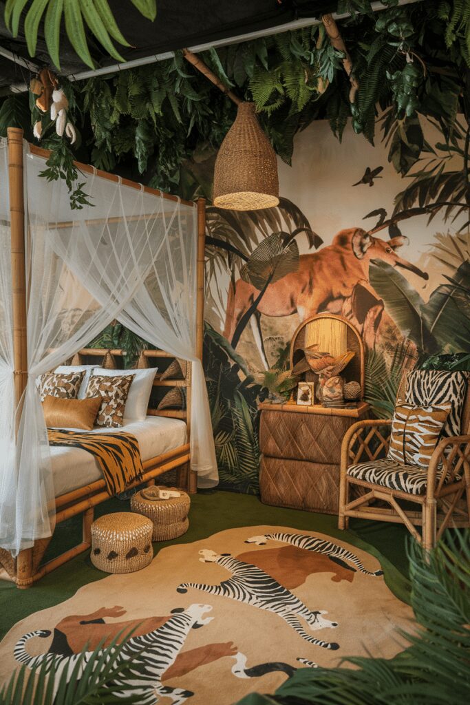 20+ Fantasy Rooms Ideas - Transform Your Space into Magic 12 Jungle Safari Escape Fantasy Rooms Ideas