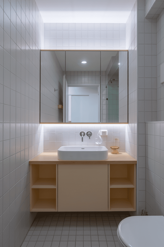 Small Bathroom Interior Ideas: Add Mirrors to Expand the Visual Space