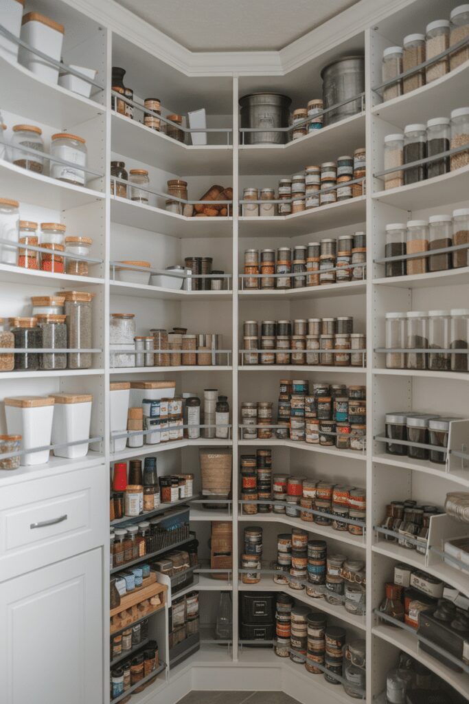 20+ Food Storage Room Ideas - Smart Storage Solutions 6 Food Storage Room Ideas: Sliding Door Storage to Save Floor Space