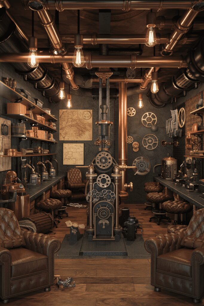 20+ Fantasy Rooms Ideas - Transform Your Space into Magic 6 Fantasy Rooms Ideas: Steampunk Laboratory