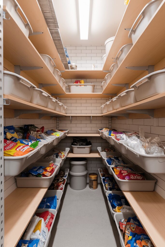 20+ Food Storage Room Ideas - Smart Storage Solutions 5 Under-Shelf Baskets to Maximize Space Utilization Food Storage Room Ideas
