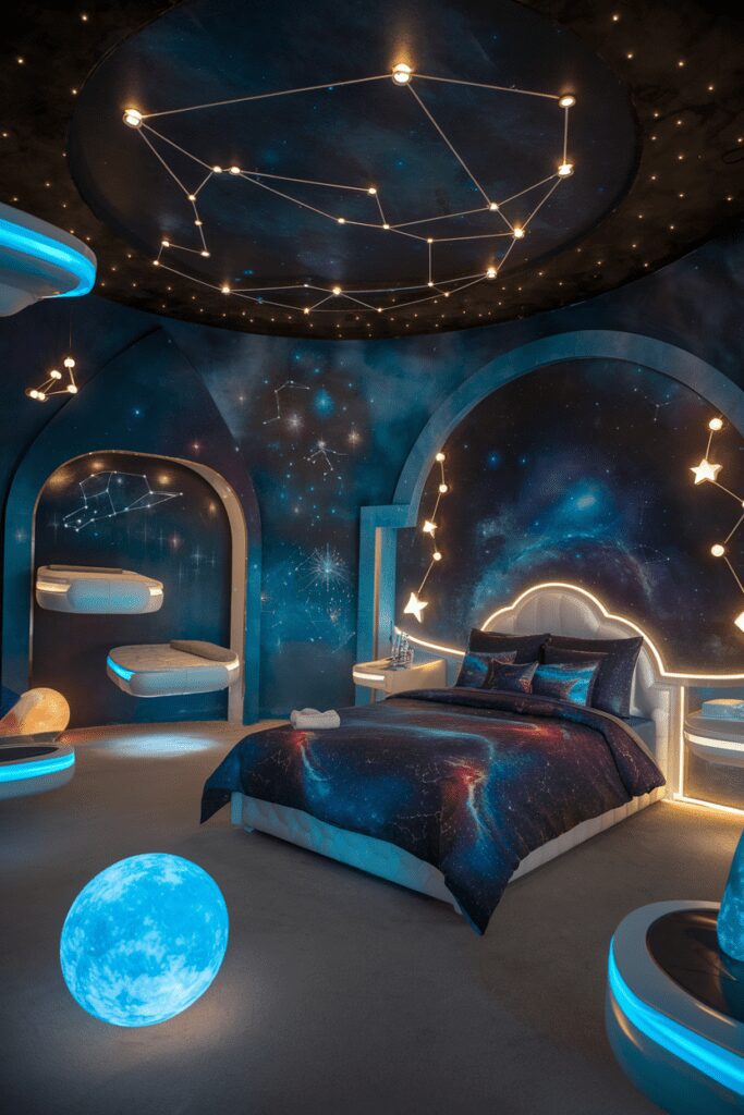 20+ Fantasy Rooms Ideas - Transform Your Space into Magic 4 Fantasy Rooms Ideas: Celestial Dream Suite