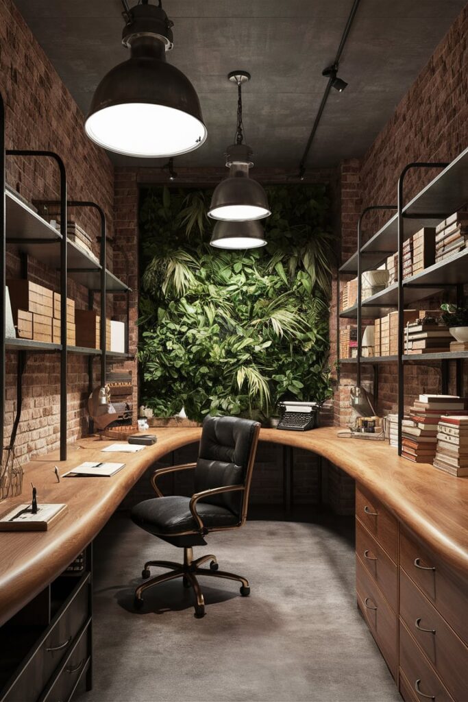 Dream Rooms Ideas: Industrial Home Office