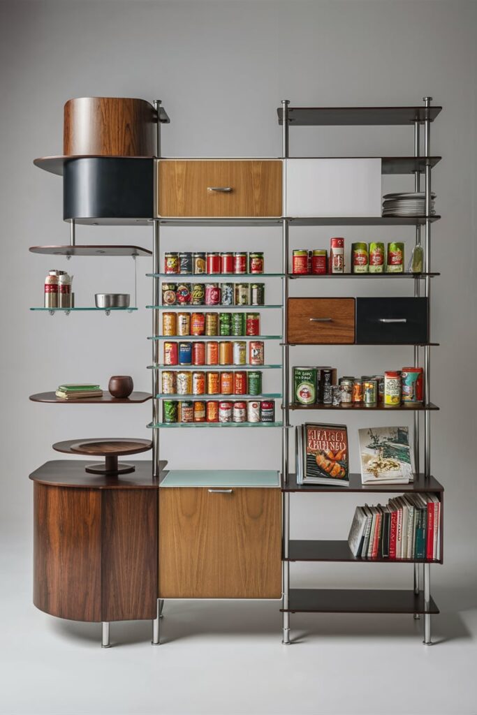 Modular Shelving for Versatile Storage Needs Food Storage Room Ideas