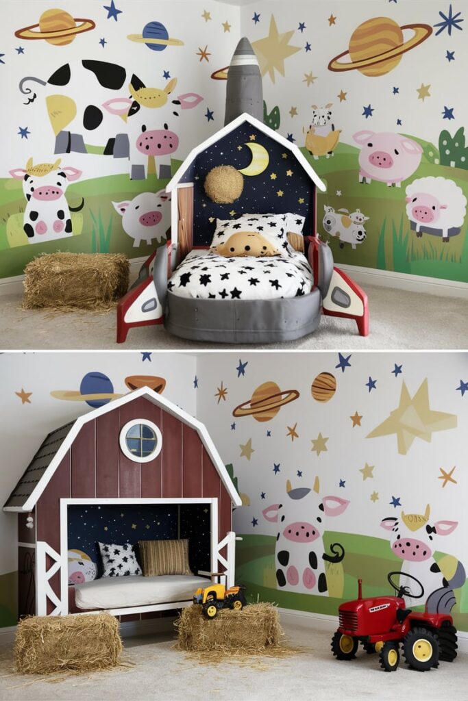 Toddler Room Ideas: Farmyard Fun Space