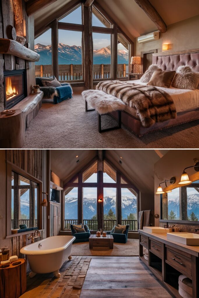 Dream Rooms Ideas: Mountain Lodge Retreat