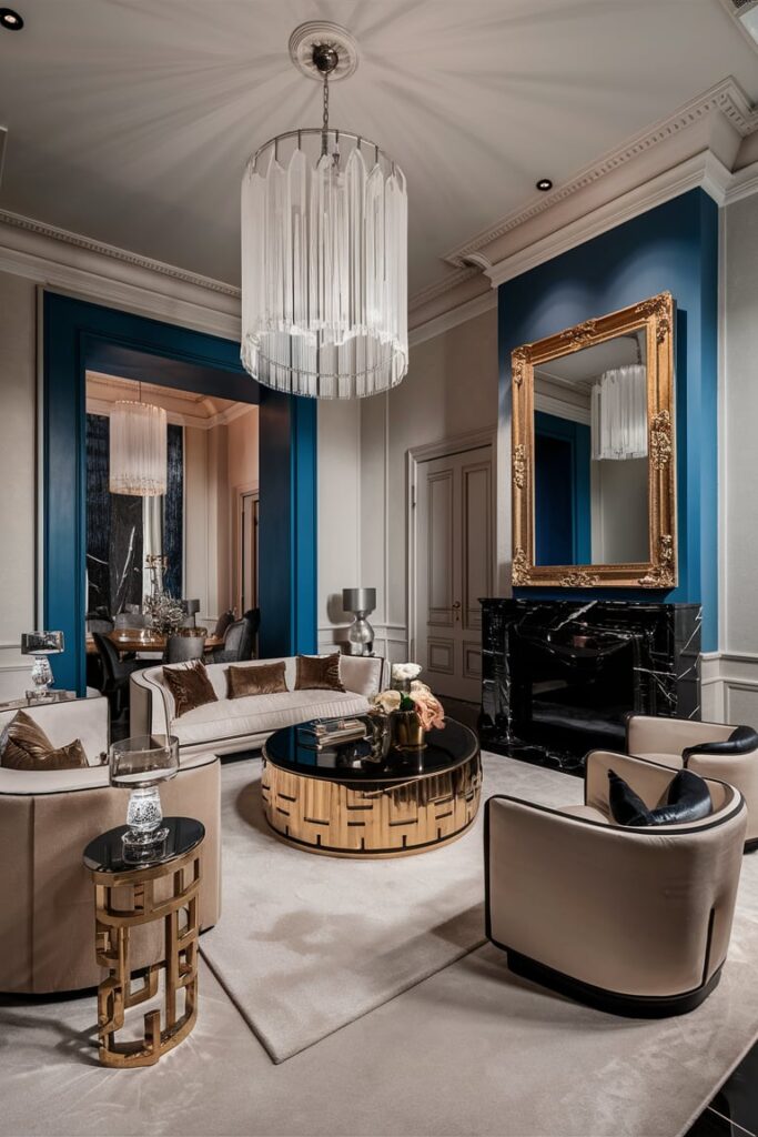 Luxury Interior Ideas: Dramatic Interiors with Bold Color Accents