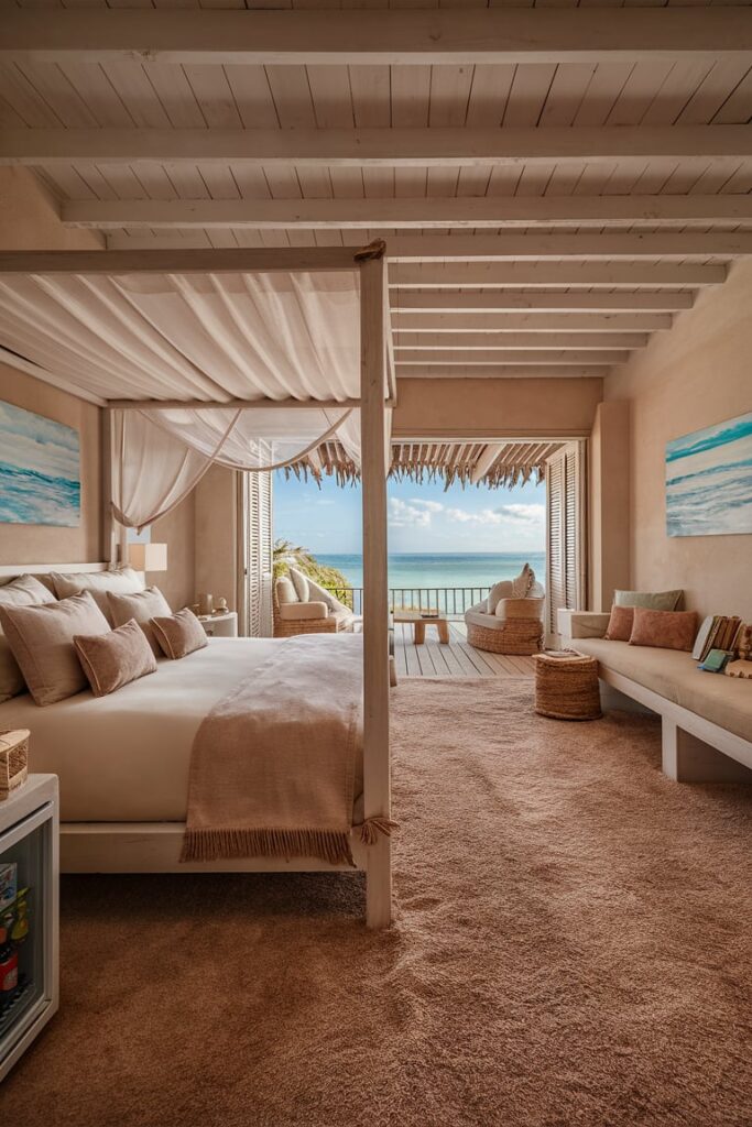 Dream Rooms Ideas: Coastal Beach Vibes Room