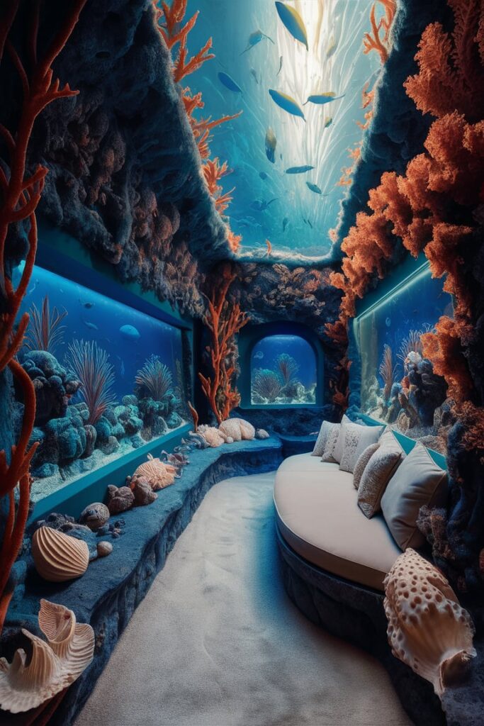 Fantasy Rooms Ideas: Underwater Fantasy Room