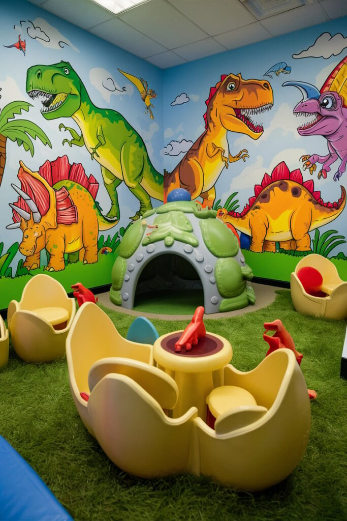 Toddler Room Ideas: Dinosaurs Discovery Zone