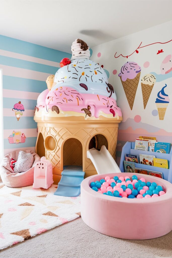 Toddler Room Ideas: Ice Cream Dream Room