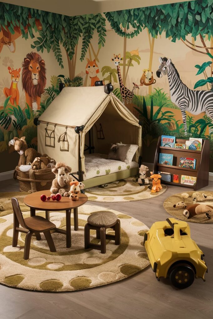 Toddler Room Ideas: Safari Expedition