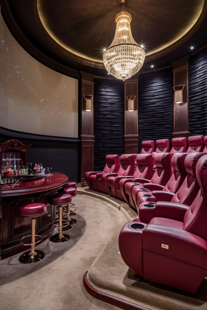 Dream Rooms Ideas: Luxurious Home Theater