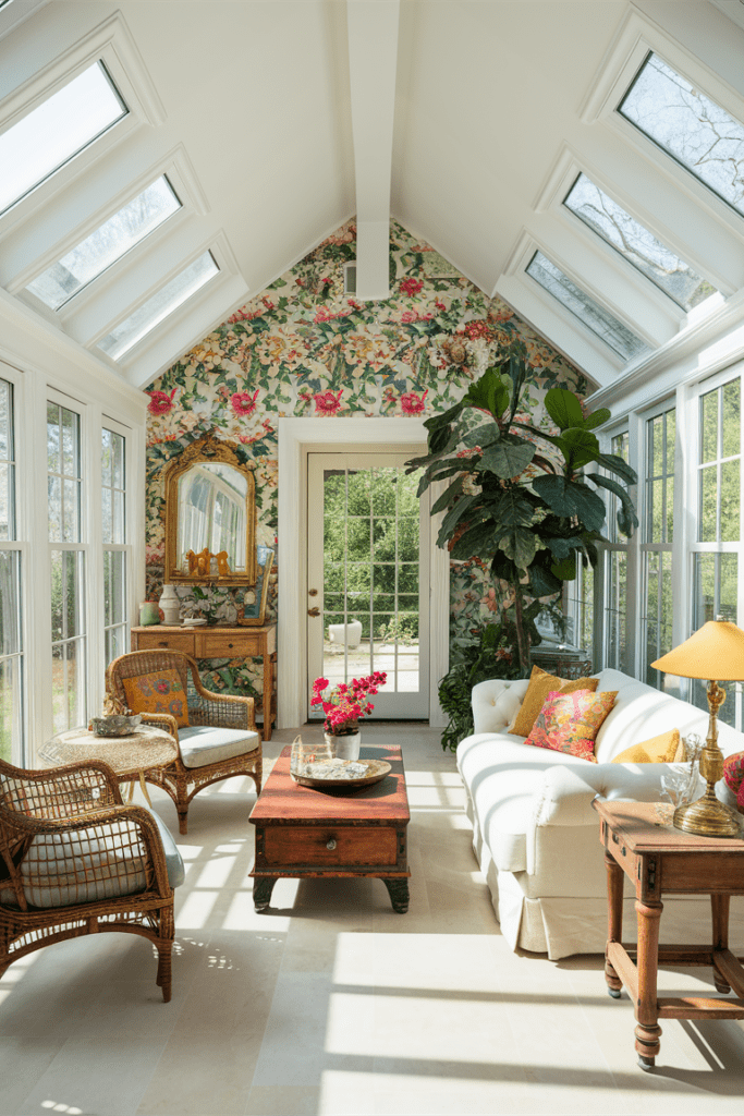 Dream Rooms Ideas: Bright, Airy Sunroom