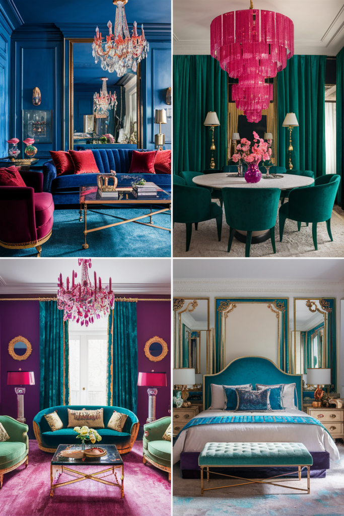 Jewel-Toned Interiors for Rich Vibrancy Luxury Interior Ideas