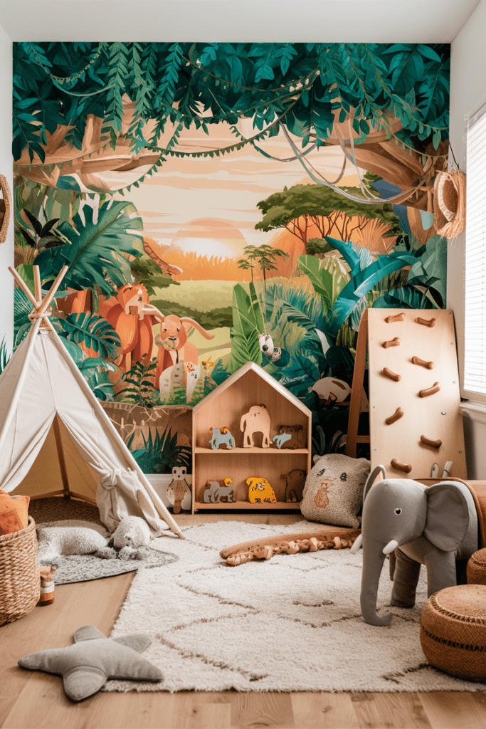 Toddler Room Ideas: Safari Expedition