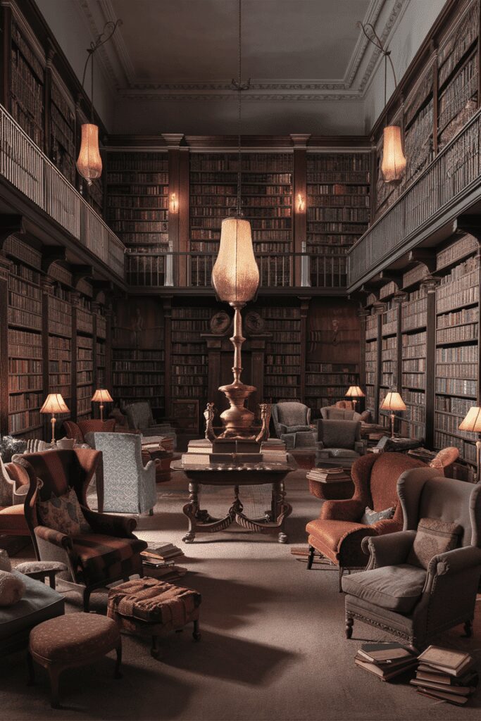 20+ Dream Rooms Ideas - Elevate Your Space with Creativity 18 Dream Rooms Ideas: Classic Library Room