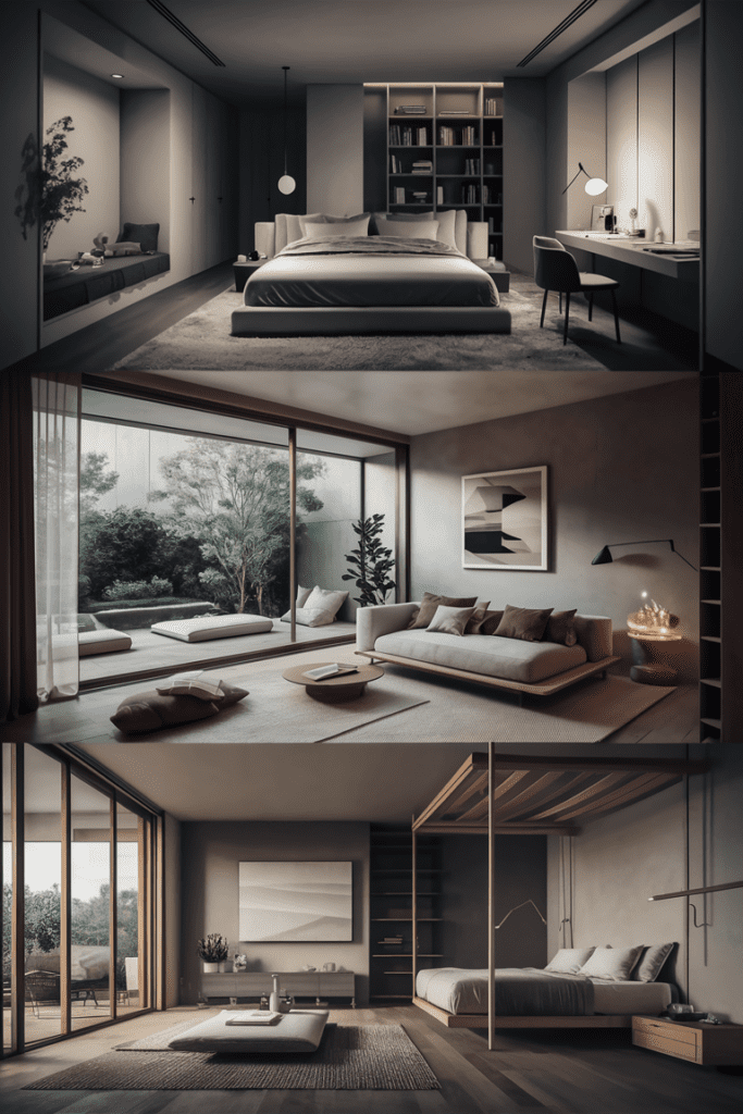 Dream Rooms Ideas: Modern Minimalist Retreat