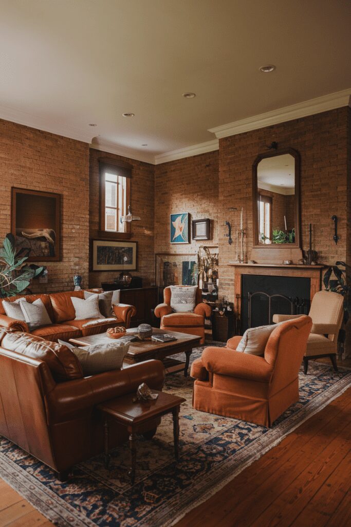 15+ Cozy Traditional Living Room Ideas | Inspiring Designs 1 Cozy Traditional Living Room Ideas: Warm and Inviting Fireplace Focus