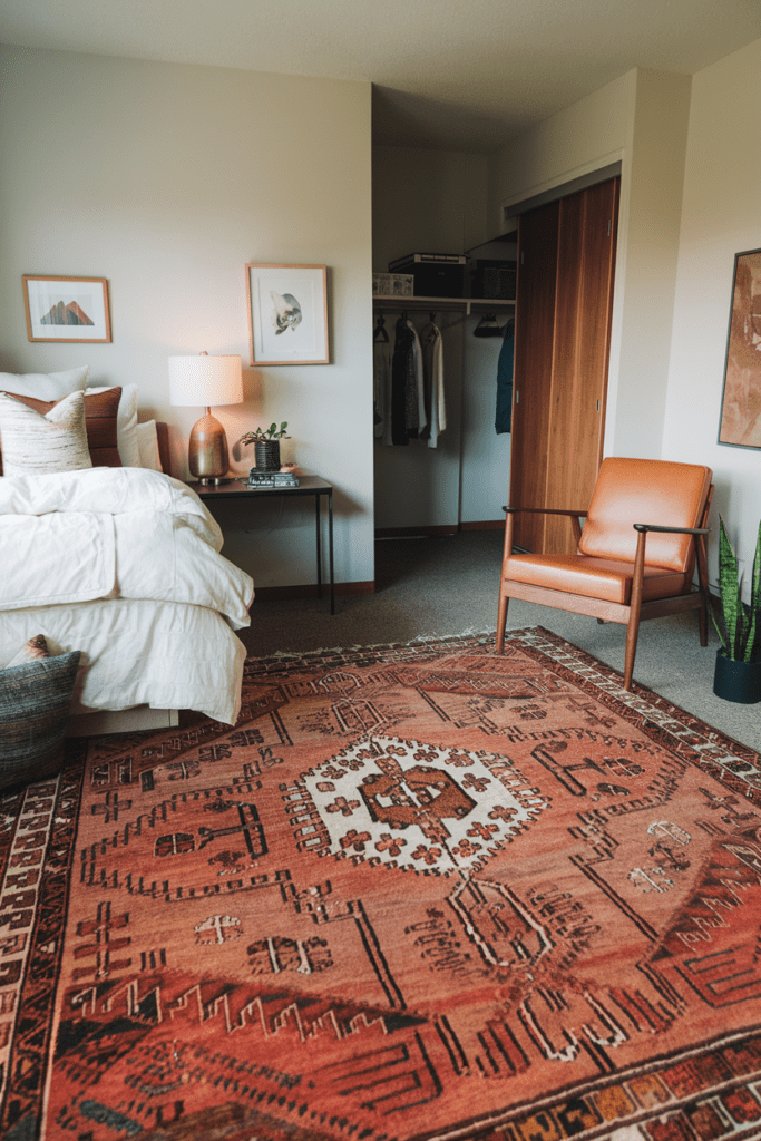 Luxury Dorm Ideas: High-End Rugs for Texture and Warmth