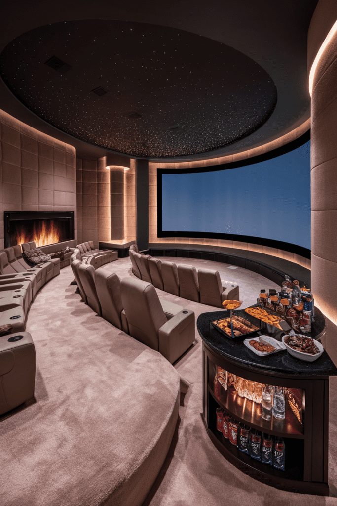 Dream Rooms Ideas: Luxurious Home Theater