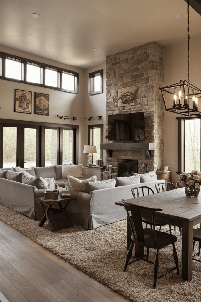 20+ Dream Rooms Ideas - Elevate Your Space with Creativity 11 Dream Rooms Ideas: Modern Farmhouse Living Room