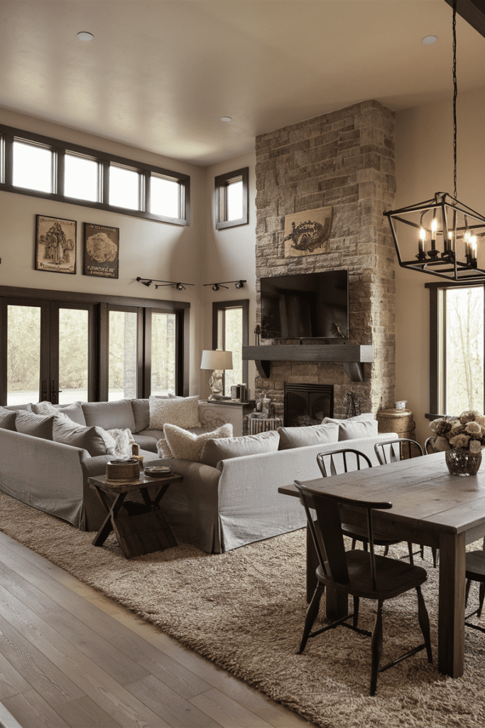 Dream Rooms Ideas: Modern Farmhouse Living Room