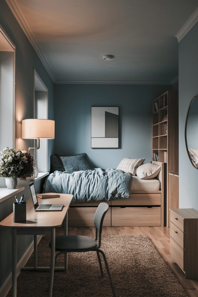 Dorm Room Ideas: Modern Scandinavian Serenity