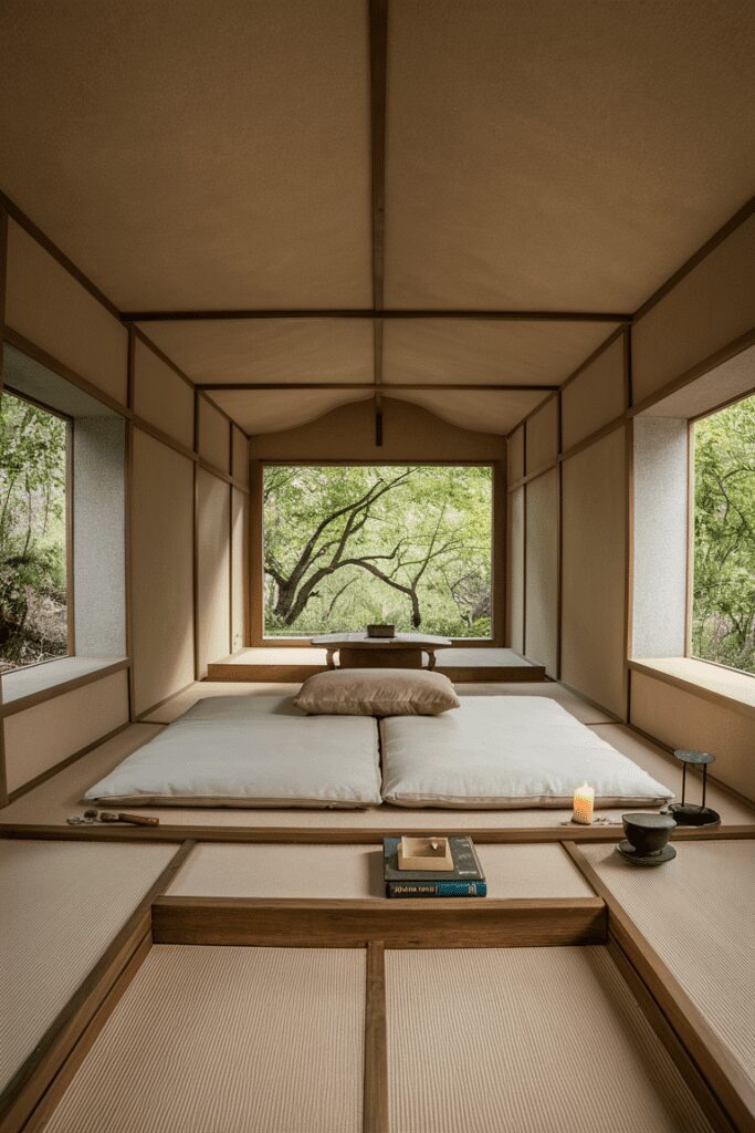 30+ Tiny Cabins Interior Ideas | Beautiful, Compact Living 13 Tiny Cabins Interior Ideas: Japanese Zen-Inspired Minimalism