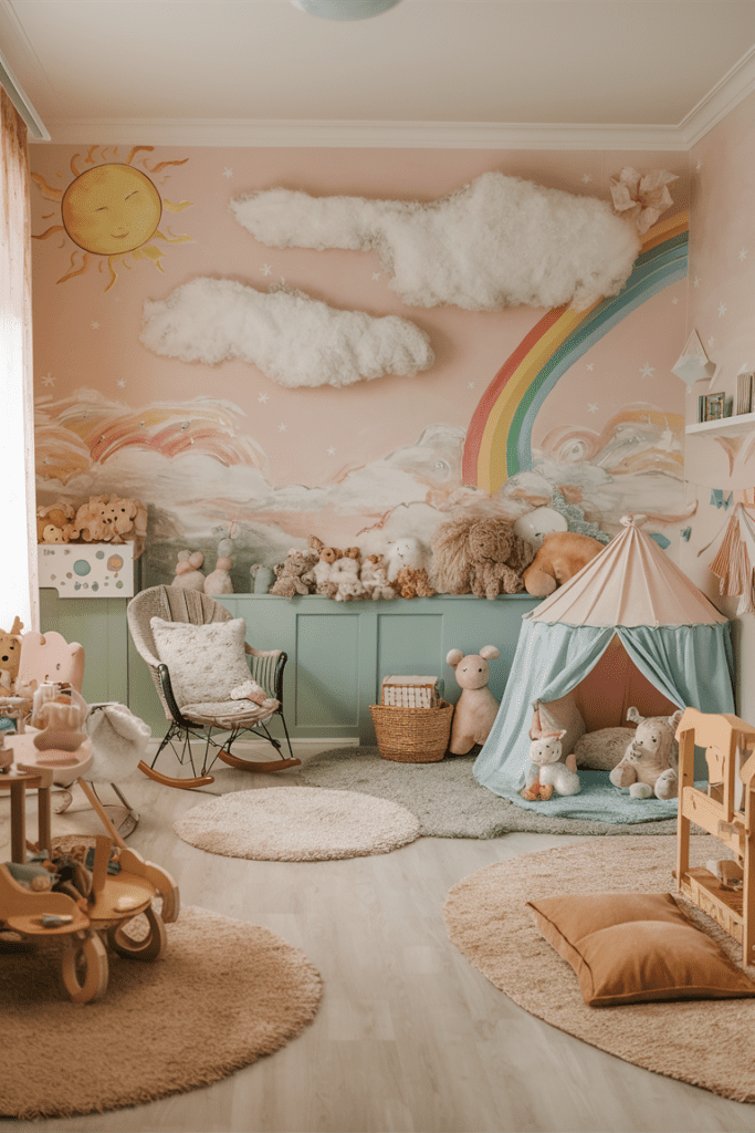 Toddler Room Ideas: Soft Pastel Dreamland