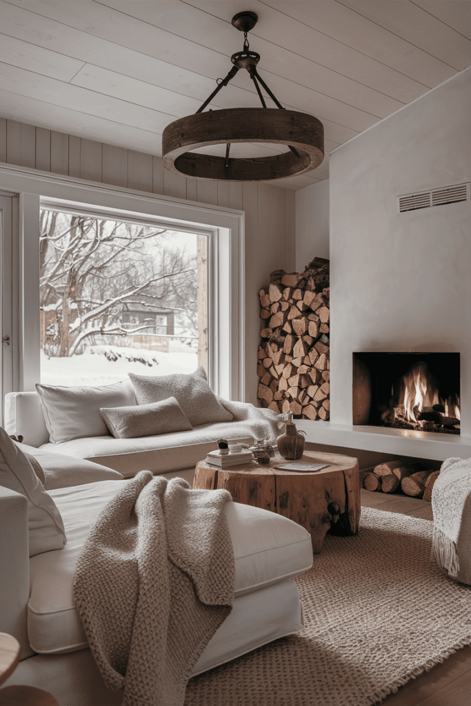 80s Luxury Interior Ideas: Scandinavian Luxury with Hygge Vibes