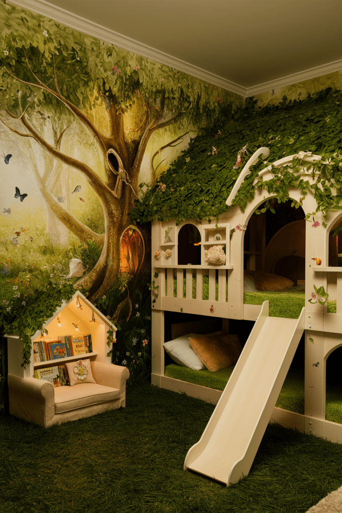 Enchanted Forest Retreat Toddler Room Ideas