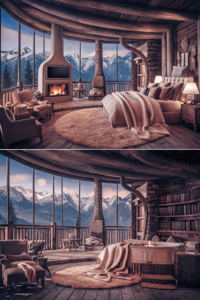 20+ Dream Rooms Ideas - Elevate Your Space with Creativity 17 Dream Rooms Ideas: Mountain Lodge Retreat