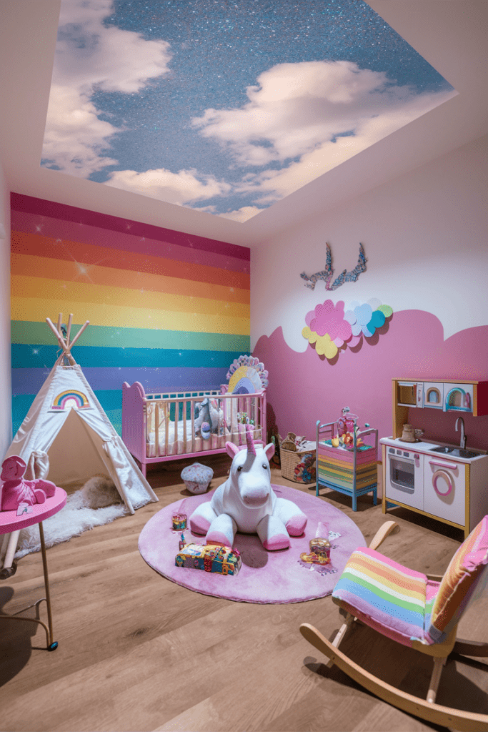 Magical Unicorn Retreat Toddler Room Ideas